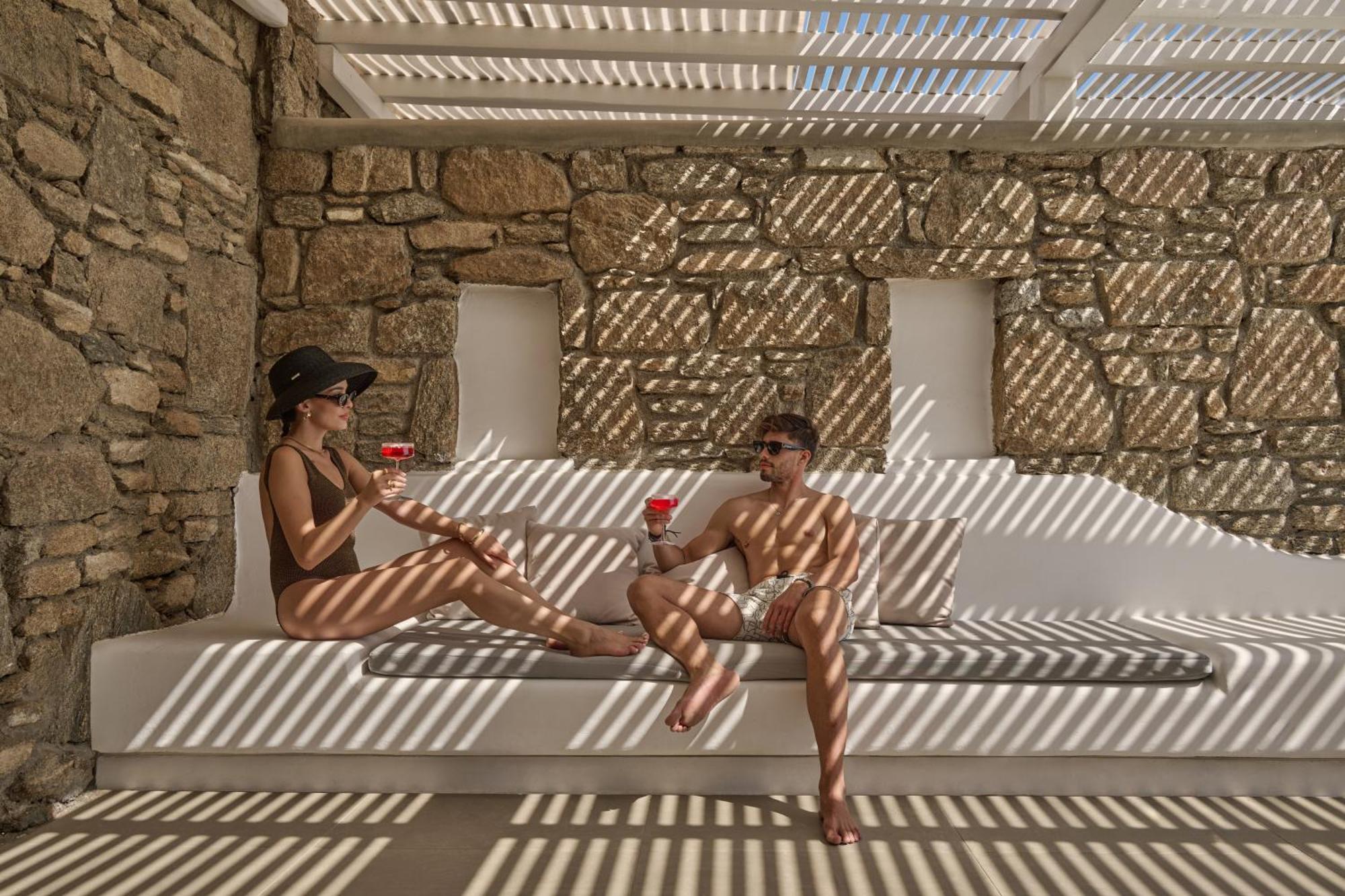 Olvos Luxury Suites Mykonos Mykonos Town Exterior photo