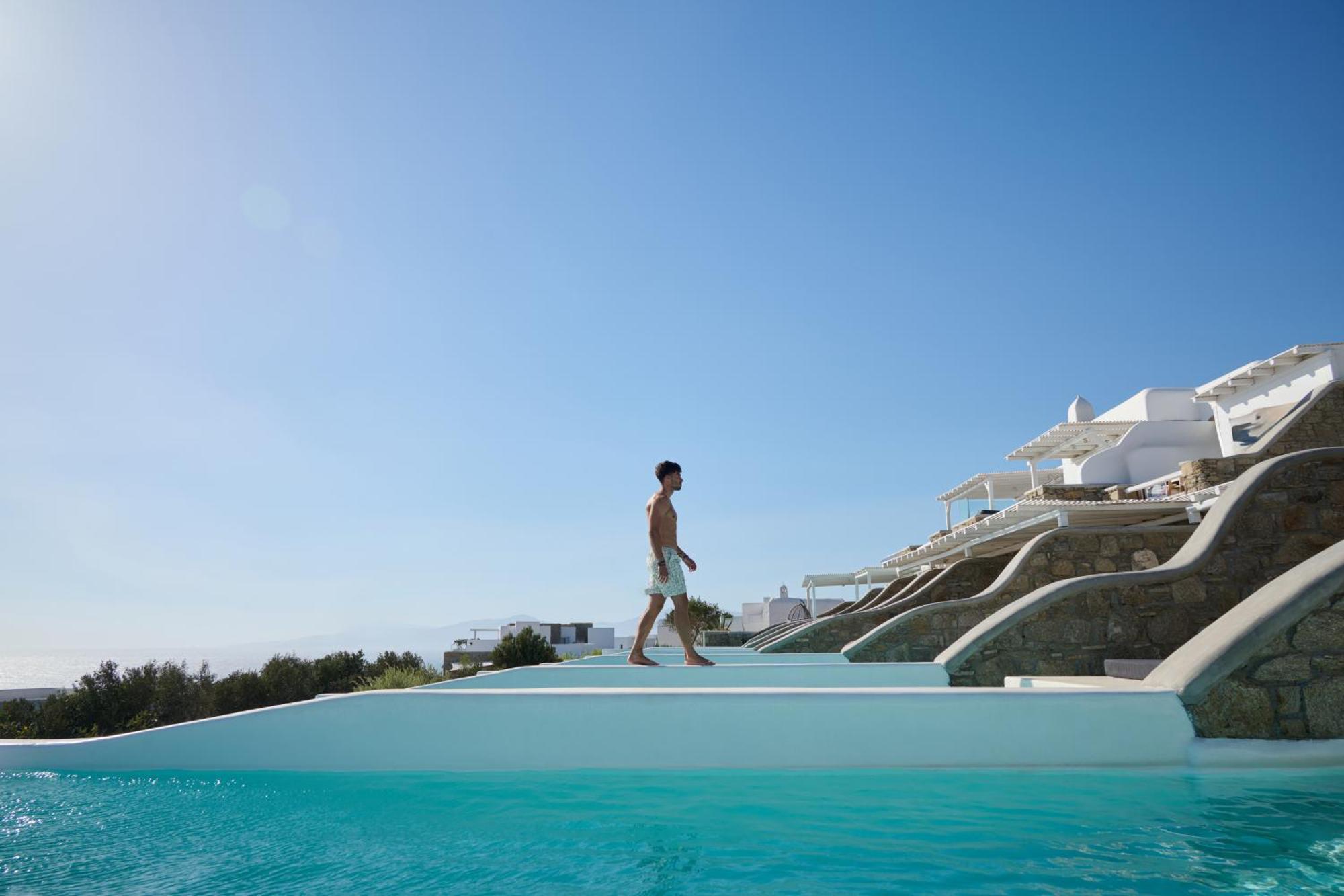 Olvos Luxury Suites Mykonos Mykonos Town Exterior photo