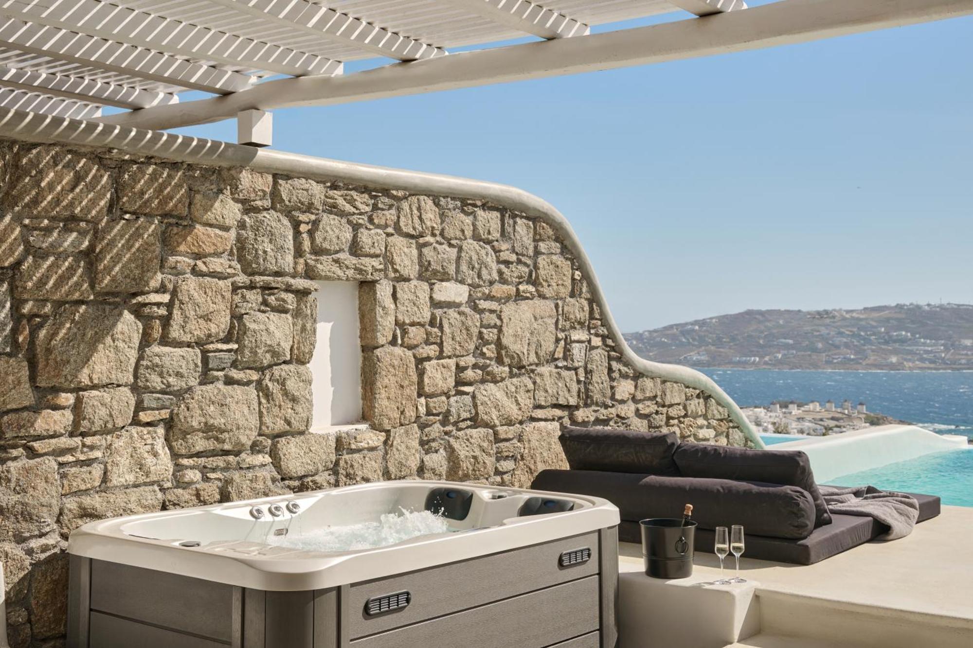 Olvos Luxury Suites Mykonos Mykonos Town Exterior photo