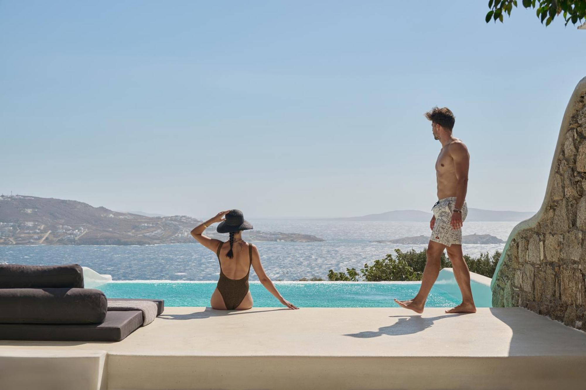 Olvos Luxury Suites Mykonos Mykonos Town Exterior photo