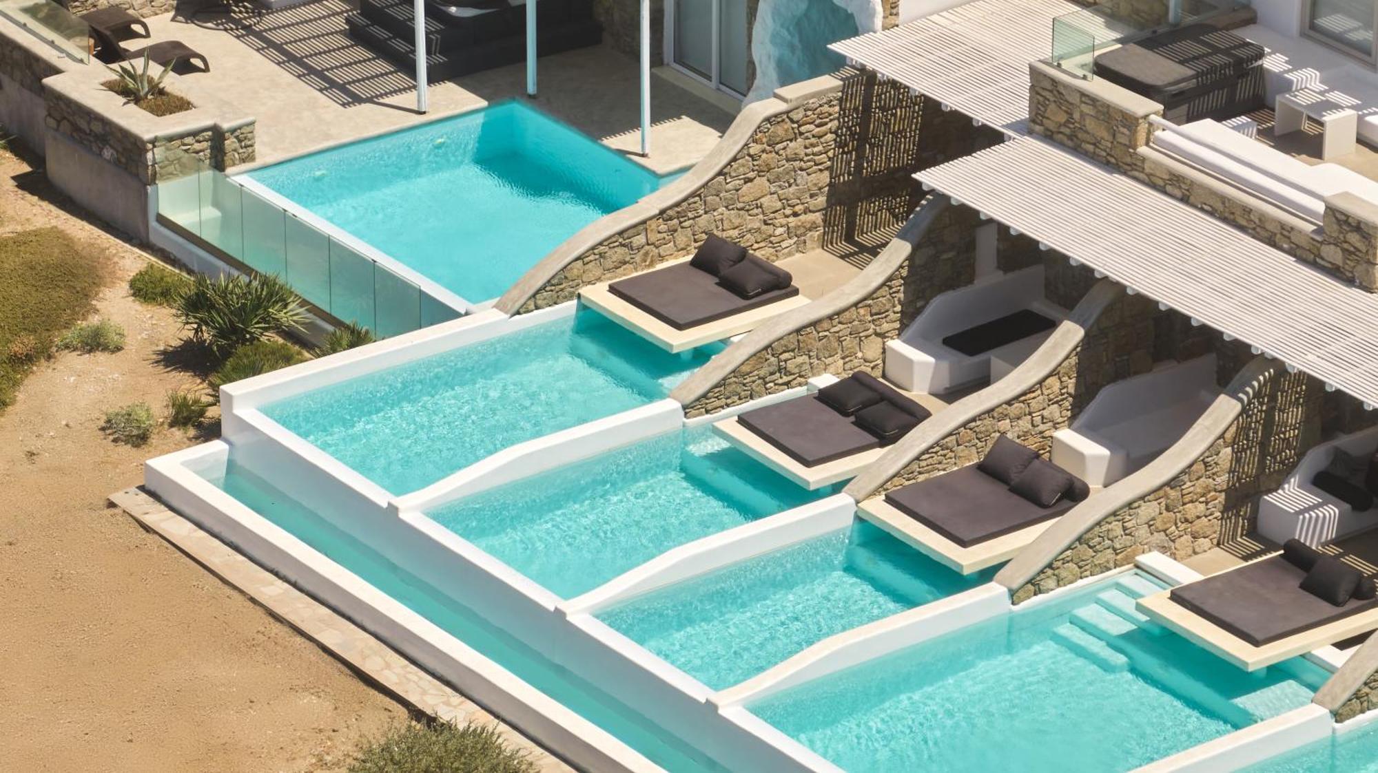Olvos Luxury Suites Mykonos Mykonos Town Exterior photo