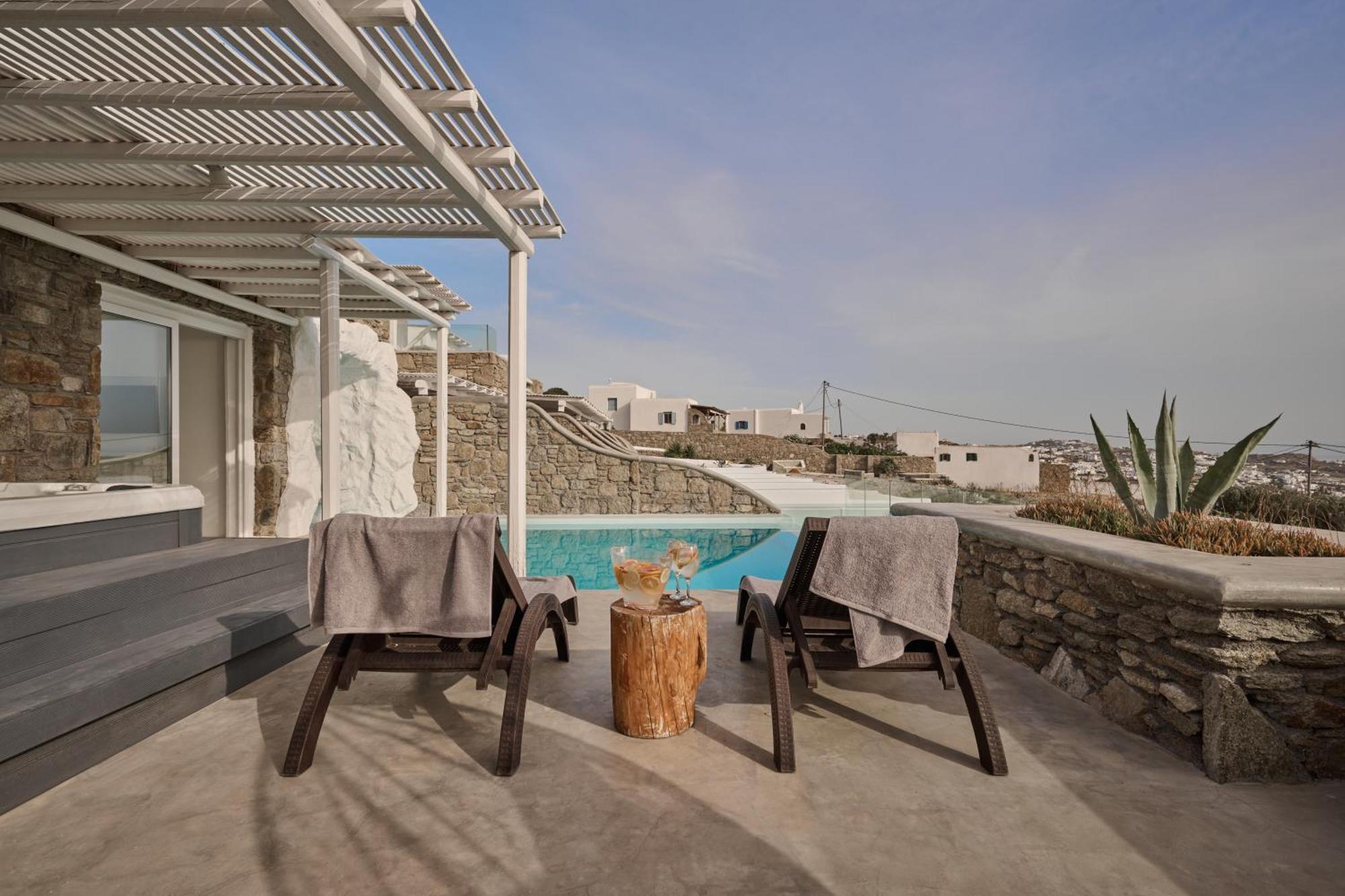 Olvos Luxury Suites Mykonos Mykonos Town Exterior photo