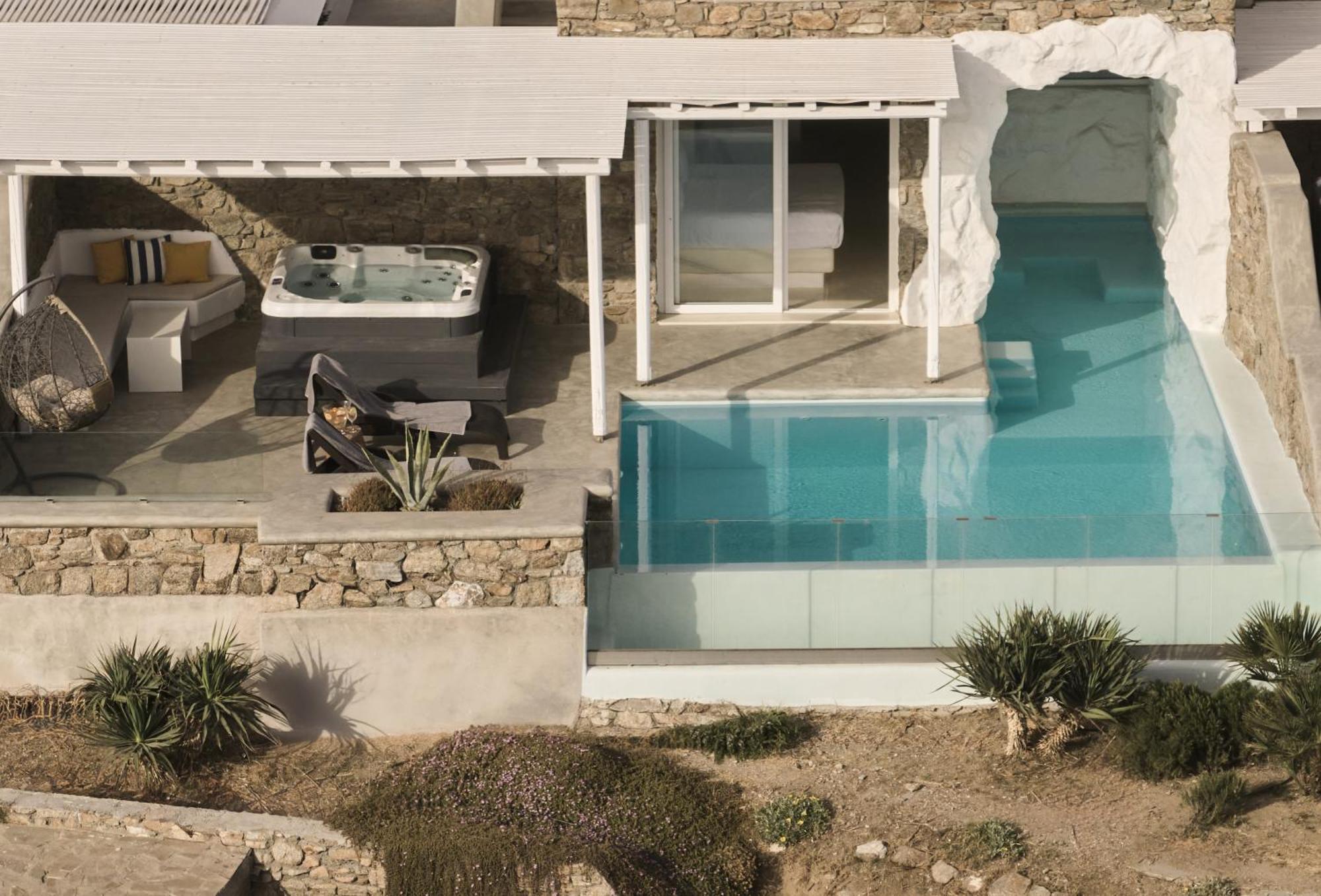 Olvos Luxury Suites Mykonos Mykonos Town Exterior photo