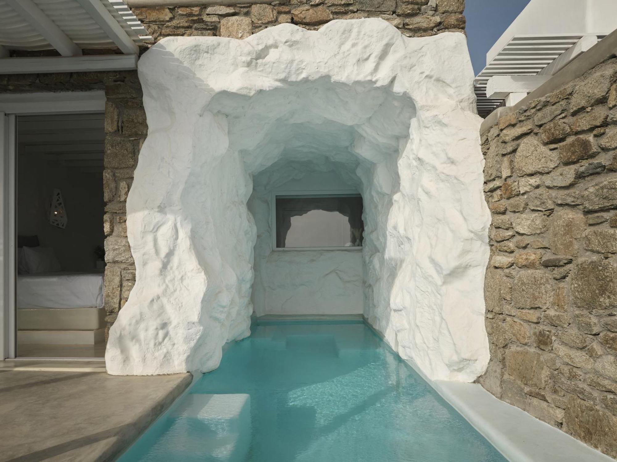 Olvos Luxury Suites Mykonos Mykonos Town Exterior photo