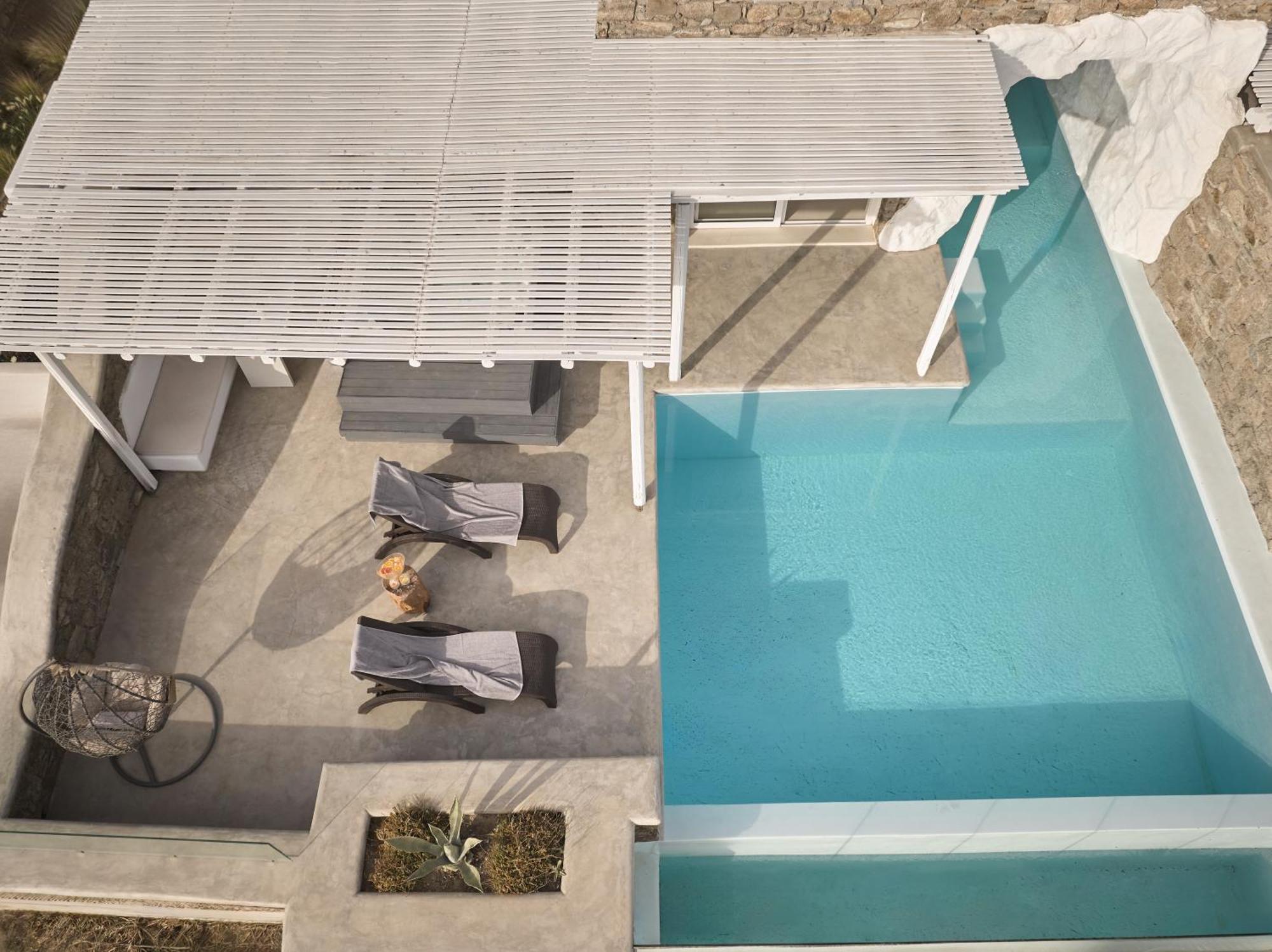 Olvos Luxury Suites Mykonos Mykonos Town Exterior photo