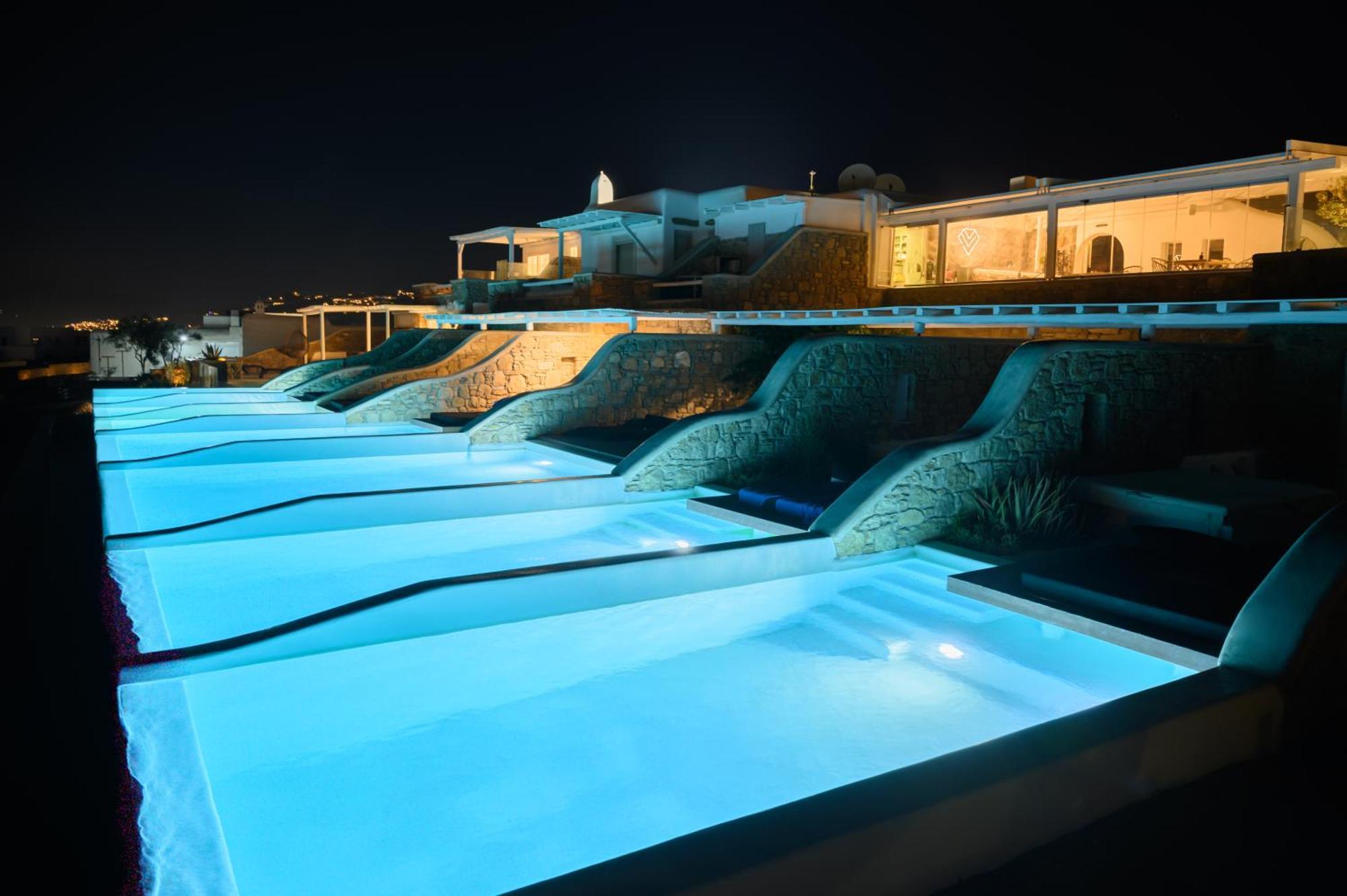 Olvos Luxury Suites Mykonos Mykonos Town Exterior photo