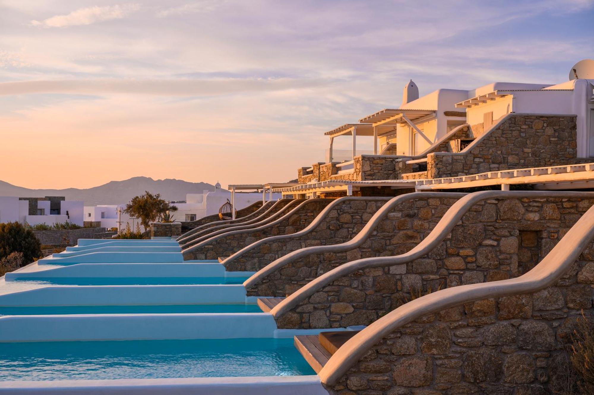 Olvos Luxury Suites Mykonos Mykonos Town Exterior photo
